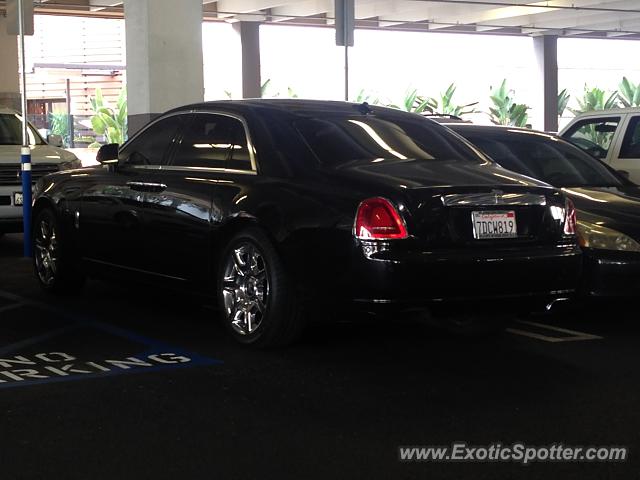 Rolls-Royce Ghost spotted in Arcadia, California