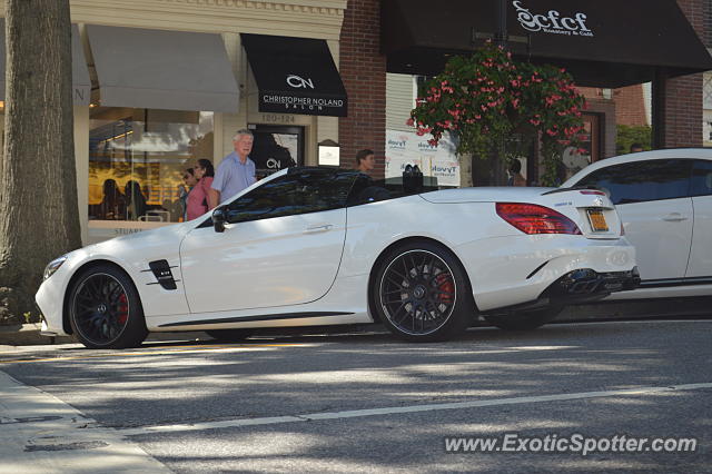 Mercedes SL 65 AMG spotted in Greenwich, Connecticut
