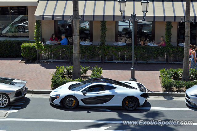 Mclaren P1 spotted in Newport Beach, California