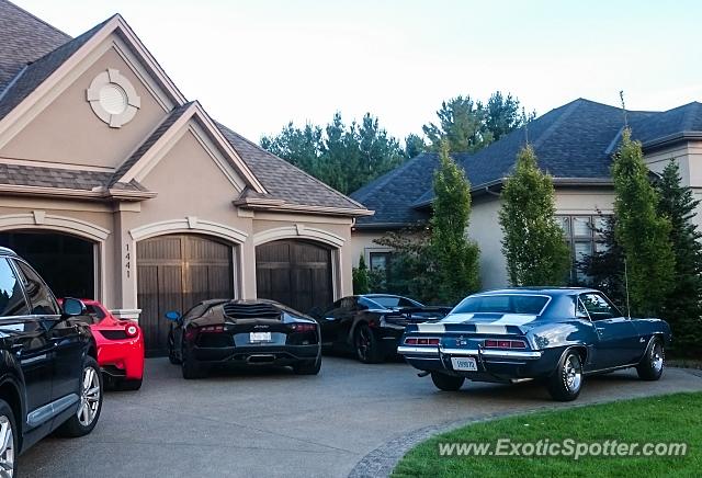 Lamborghini Aventador spotted in London, Ontario, Canada