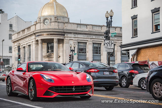 Ferrari F12 spotted in Arlington, Virginia