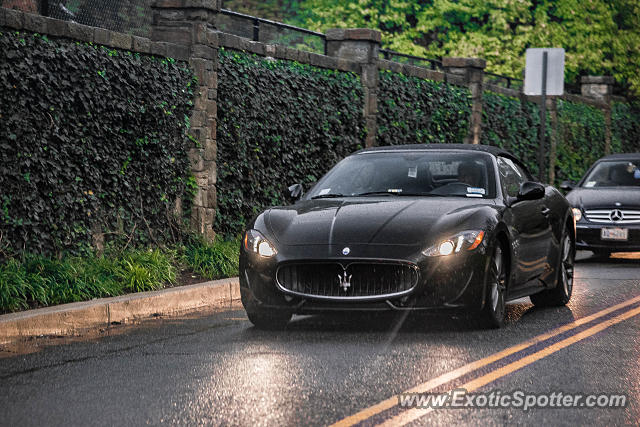 Maserati GranCabrio spotted in Arlington, Virginia