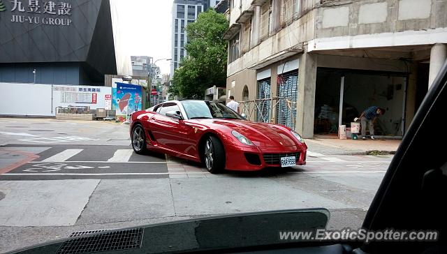 Ferrari 599GTB spotted in Taipai, Taiwan