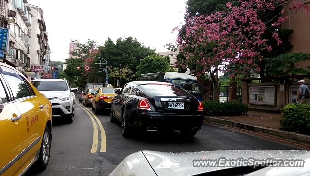 Rolls-Royce Wraith spotted in Taipei, Taiwan