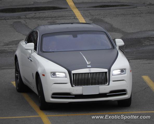 Rolls-Royce Wraith spotted in Toronto, Canada
