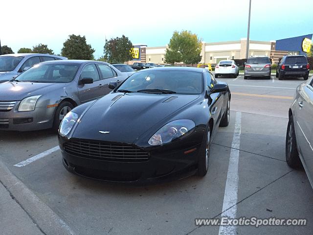 Aston Martin DB9 spotted in Omaha, Nebraska