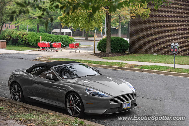 Aston Martin DB9 spotted in Arlington, Virginia