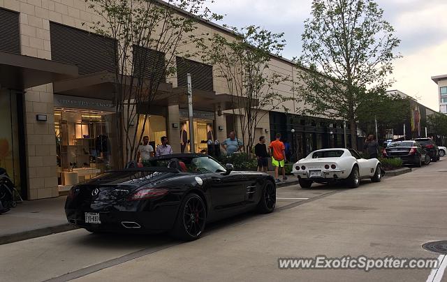 Mercedes SLS AMG spotted in Houston, Texas