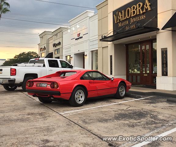 Ferrari 308 spotted in Houston, Texas