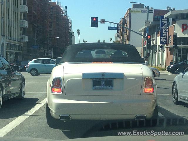 Rolls-Royce Phantom spotted in Hollywood, California