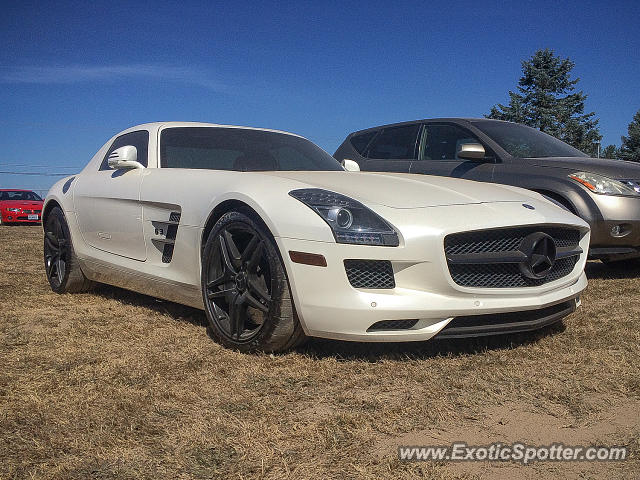 Mercedes SLS AMG spotted in Mcminville, Oregon