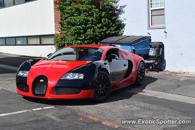 Bugatti Veyron spotted in Beverly Hills, California