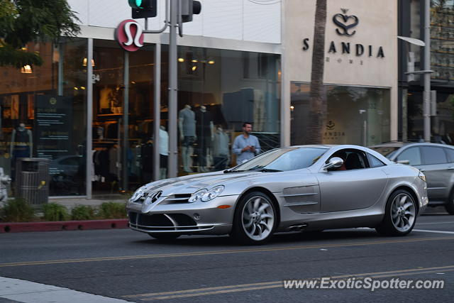 Mercedes SLR spotted in Beverly Hills, California