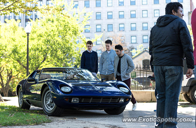 Lamborghini Miura spotted in Boston, Massachusetts