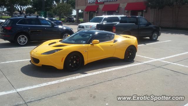 Lotus Evora spotted in Dallas, Texas