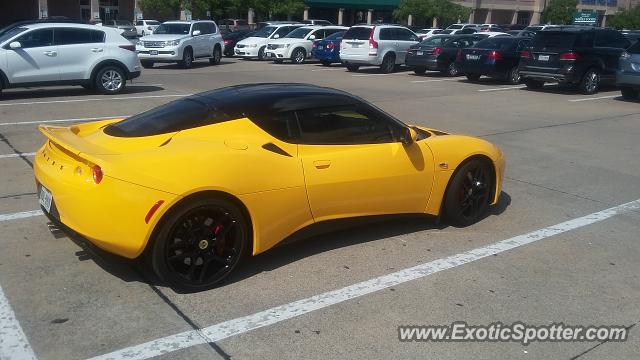 Lotus Evora spotted in Dallas, Texas