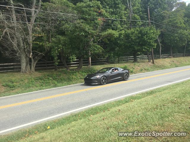 Aston Martin Vanquish spotted in Radnor, Pennsylvania