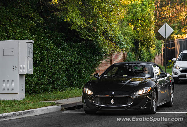 Maserati GranCabrio spotted in Arlington, Virginia