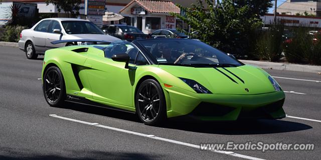 Lamborghini Gallardo spotted in Newport Beach, California