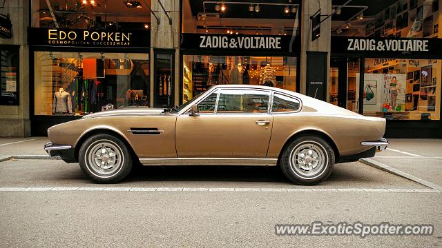 Aston Martin Virage spotted in Zürich, Switzerland