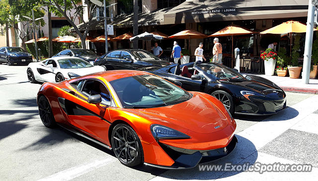 Mclaren 570S spotted in Beverly Hills, United States