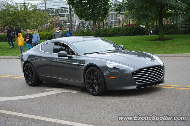 Aston Martin Rapide spotted in Lake Forest, Illinois