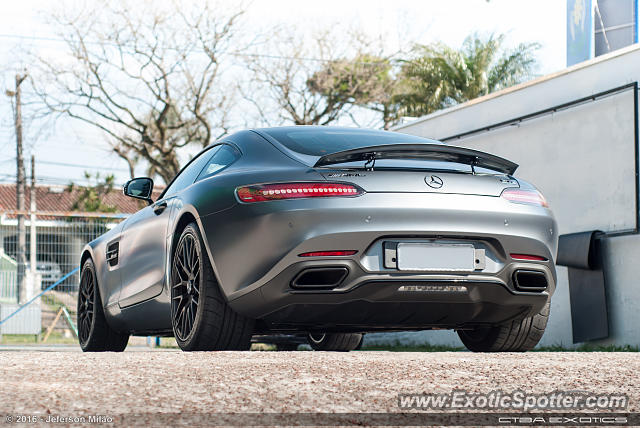 Mercedes AMG GT spotted in Curitiba, Brazil
