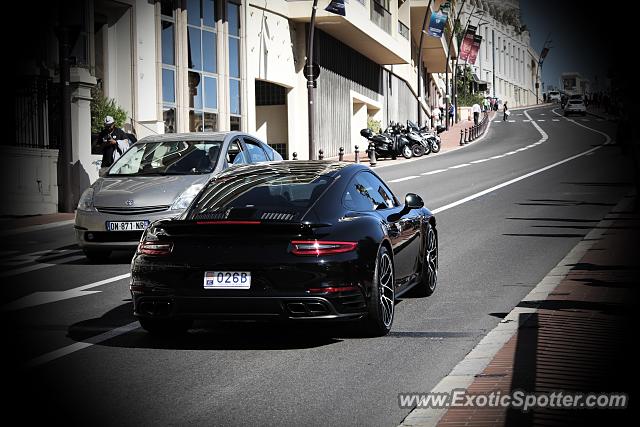 Porsche 911 Turbo spotted in Monaco, Monaco