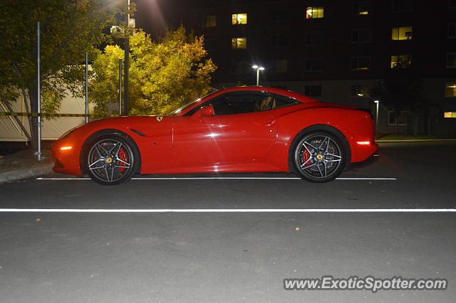 Ferrari California spotted in Mahwah, New Jersey