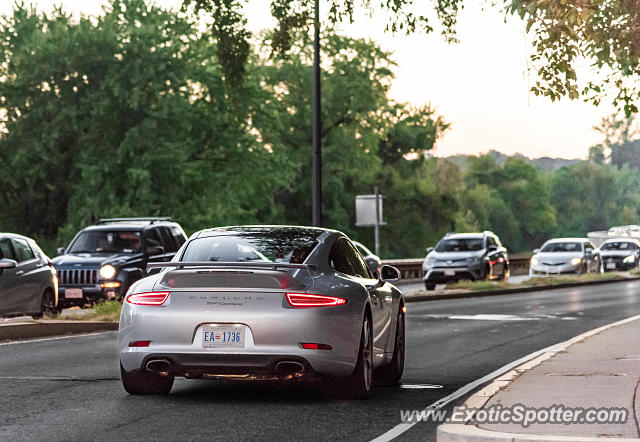 Porsche 911 spotted in Arlington, Virginia