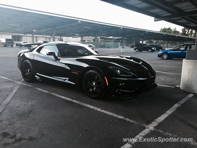 Dodge Viper spotted in San Jose, California