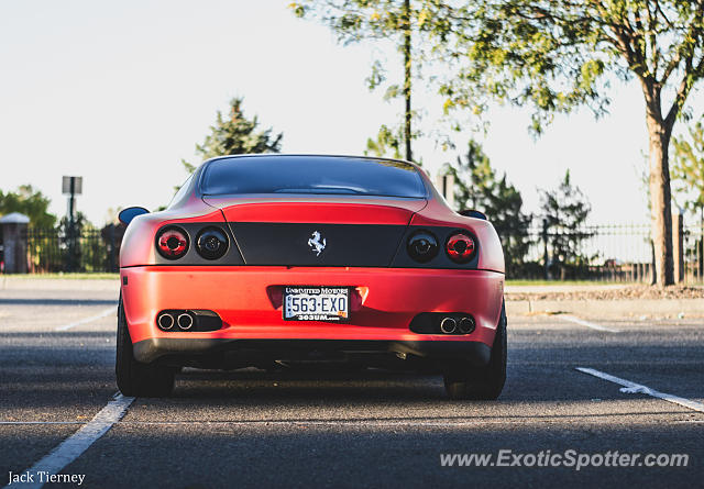 Ferrari 550 spotted in DTC, Colorado
