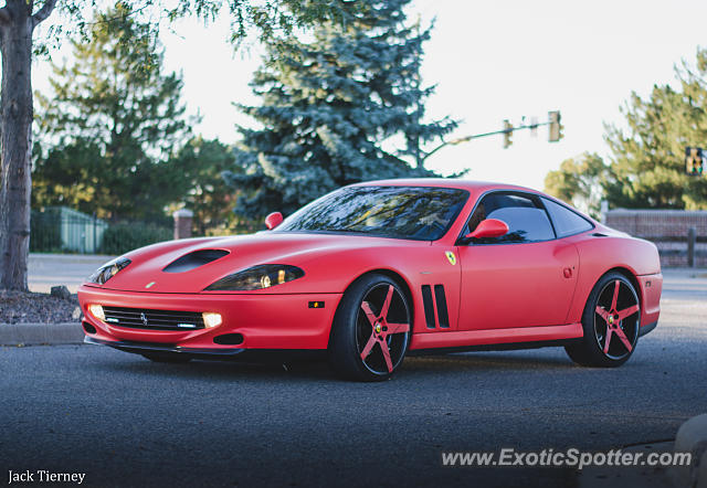 Ferrari 550 spotted in DTC, Colorado