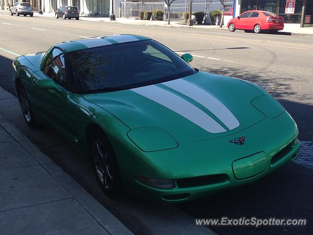 Chevrolet Corvette Z06 spotted in Pasadena, California