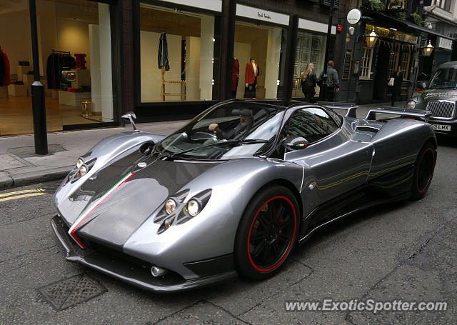 Pagani Zonda spotted in London, United Kingdom