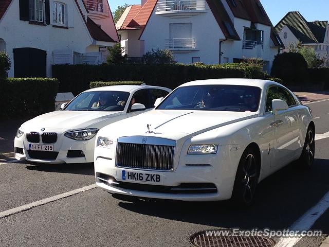 Rolls-Royce Wraith spotted in Knokke, Belgium