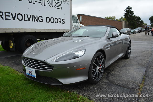 Aston Martin Virage spotted in Lake Forest, Illinois