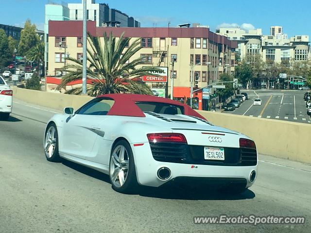 Audi R8 spotted in San Francisco, United States