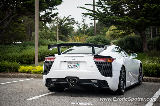 Lexus LFA spotted in Monterey, California