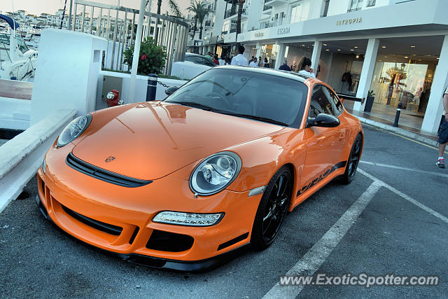Porsche 911 GT3 spotted in Puerto Banus, Spain