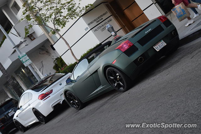 Lamborghini Gallardo spotted in Beverly Hills, California