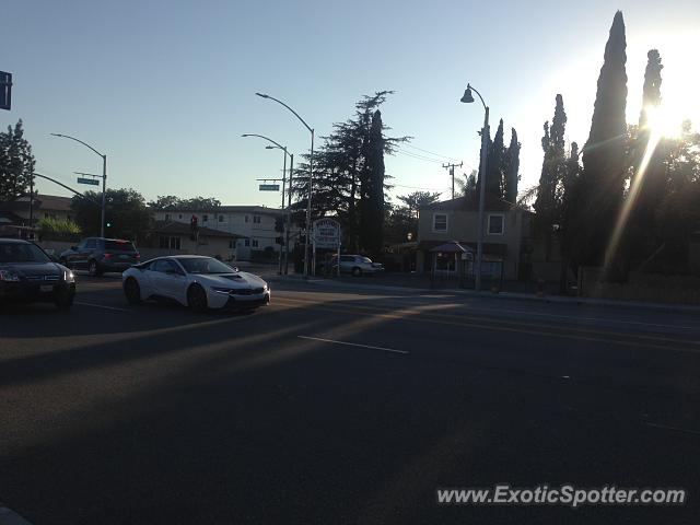 BMW I8 spotted in San Gabriel, California