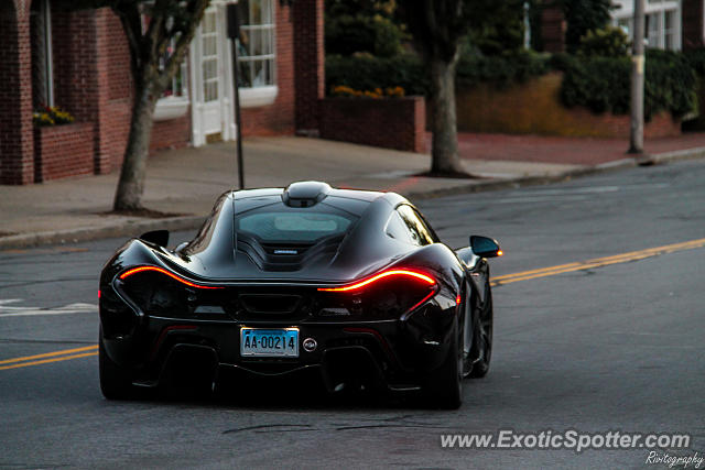 Mclaren P1 spotted in New Canaan, Connecticut