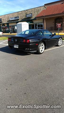 Ferrari 550 spotted in Rockville, Maryland