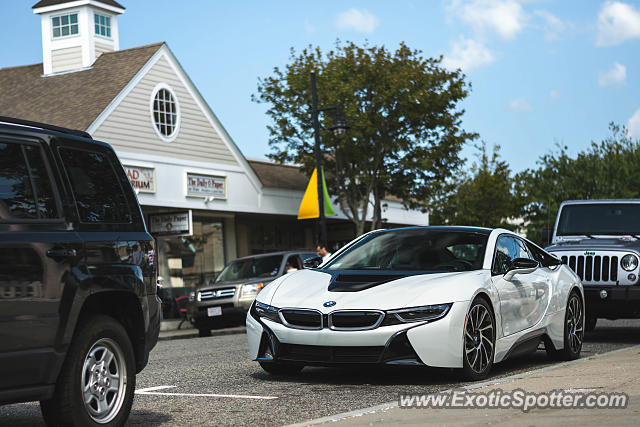 BMW I8 spotted in Cape Cod, Massachusetts
