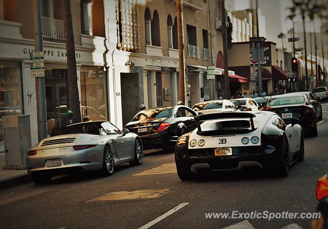 Bugatti Veyron spotted in Beverly Hills, California