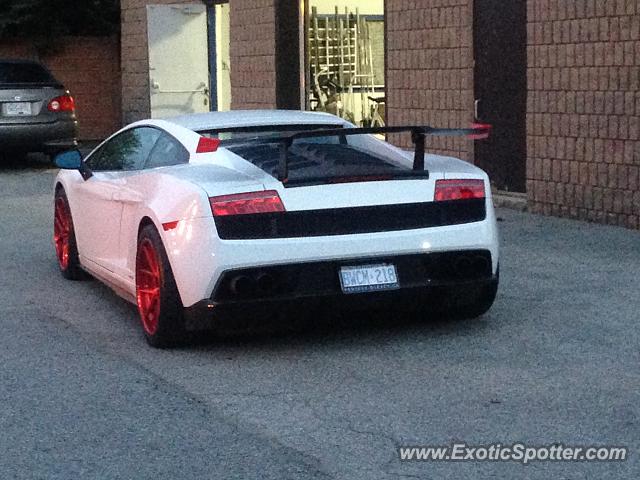 Lamborghini Gallardo spotted in Markham, Canada