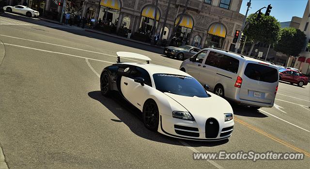 Bugatti Veyron spotted in Beverly Hills, California