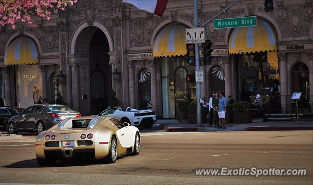 Bugatti Veyron spotted in Beverly Hills, California
