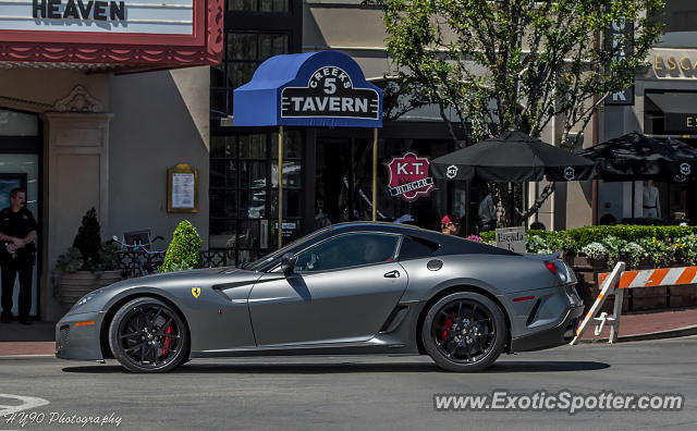 Ferrari 599GTO spotted in Dallas, Texas